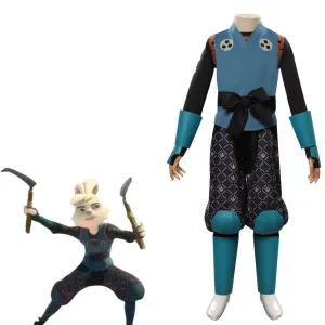 Kids Children Samurai Rabbit: The Usagi Chronicles  Yuichi Cosplay Costume Outfits Halloween Carnival Suit