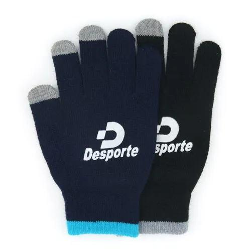Kids` Knitted Grip Gloves
