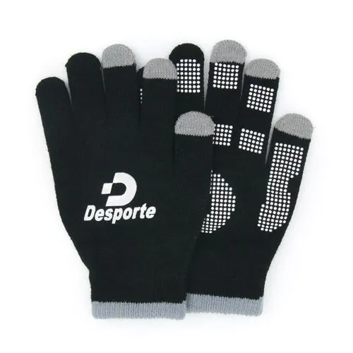 Kids` Knitted Grip Gloves