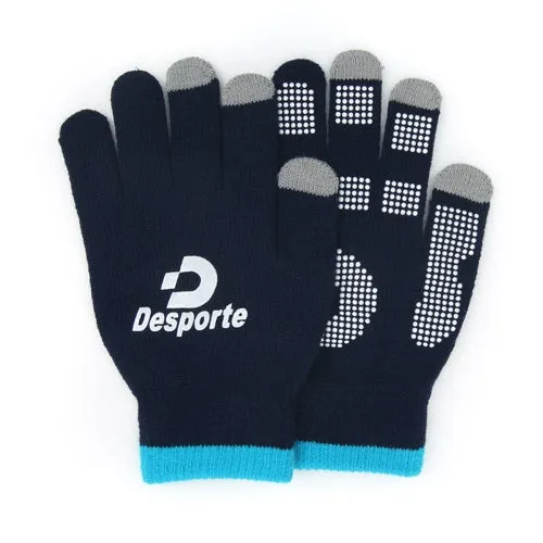 Kids` Knitted Grip Gloves