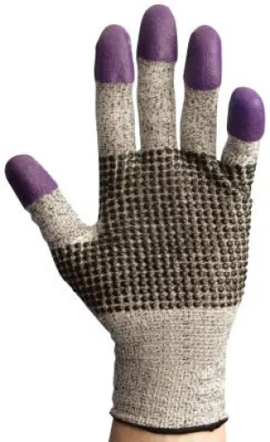 Kimberly-Clark Professional G60 Purple Nitrile Cut Resistant Gloves, Size 7, Purple/Grey/Black, 97430