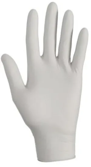 Kimberly-Clark Professional KleenGuard G10 Nitrile Gloves, Cuff, Lined, Small, Grey, 97821