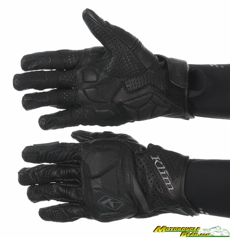 Klim Badlands Aero Pro Short Gloves ~ 3924-000-160-300; Sage, Size XXL (SG6XXL)