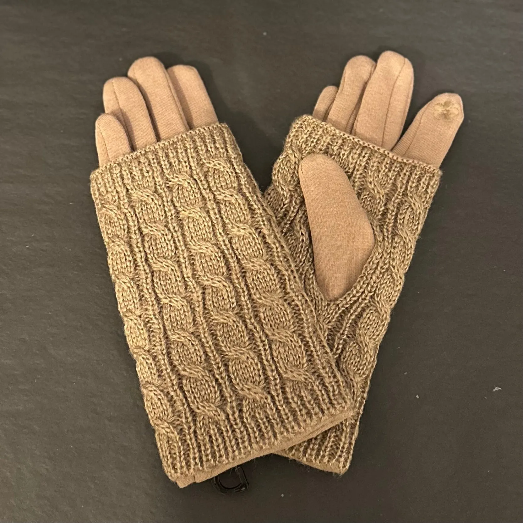 Knitted Sleeve Gloves