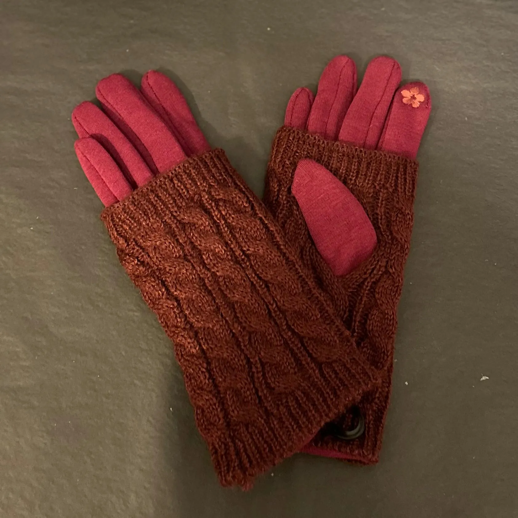 Knitted Sleeve Gloves