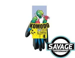 KOMODO Heavy Duty Gripster Gloves - Size Large
