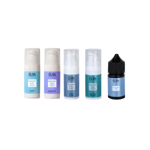 ÉLAN - Eyebrow Gel Tint Kit (4 Tints & Oxidising Emulsion 1%)