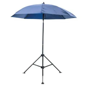 LAPCO Heavy Duty Umbrella,  6 1/2 ft H, Blue, Vinyl, UM7VB
