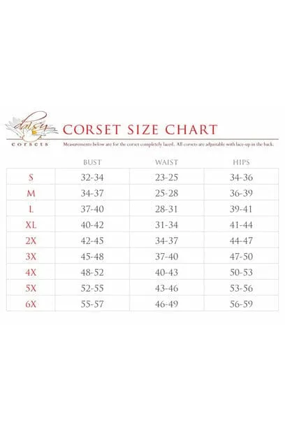 Lavish 4 PC Green Lace Witch Corset Costume