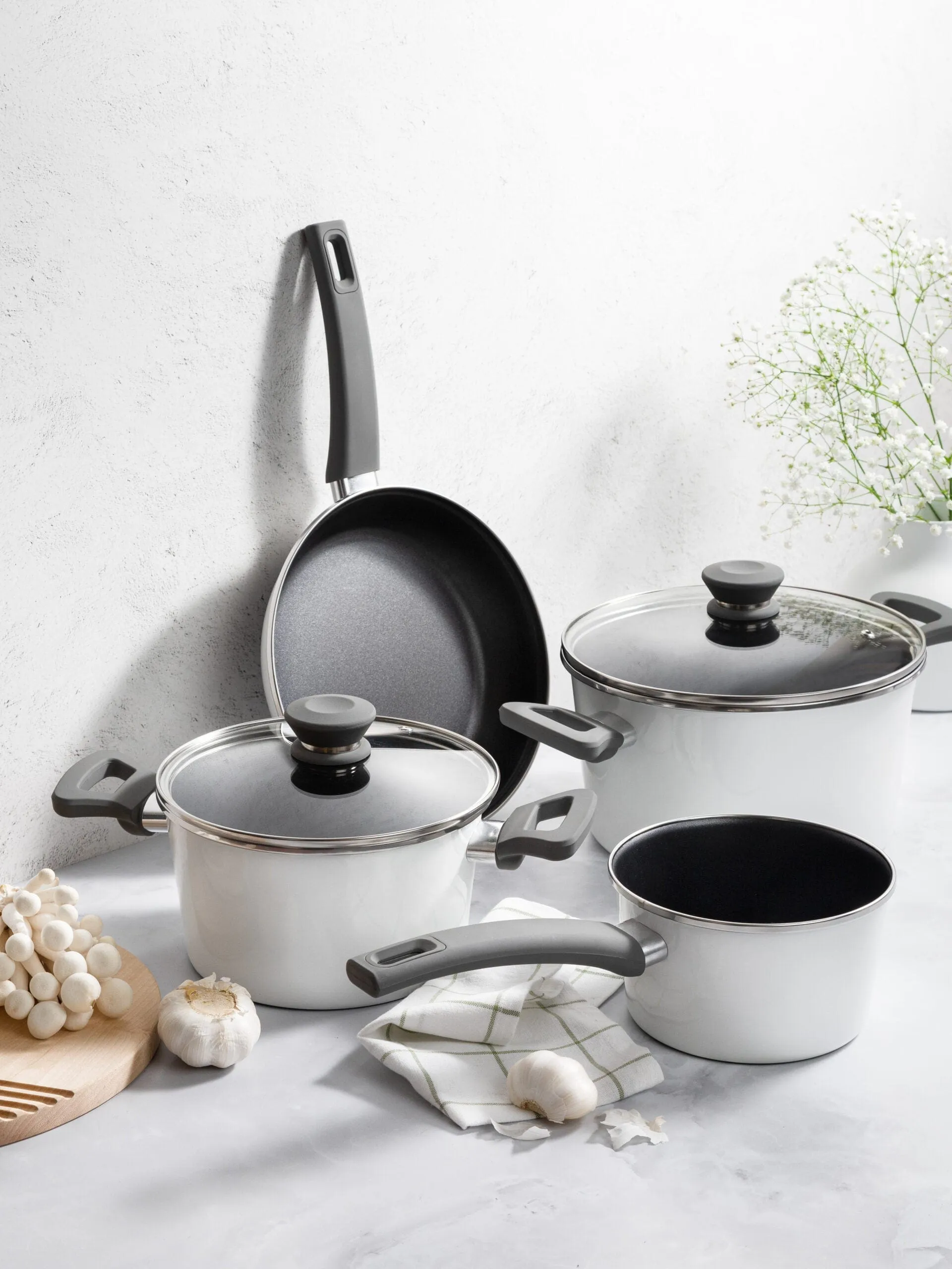 Legend Pearl Chef 6pce Cookware Set