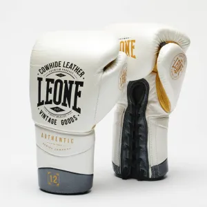 LEONE BOXING GLOVES AUTHENTIC 2-WHITE