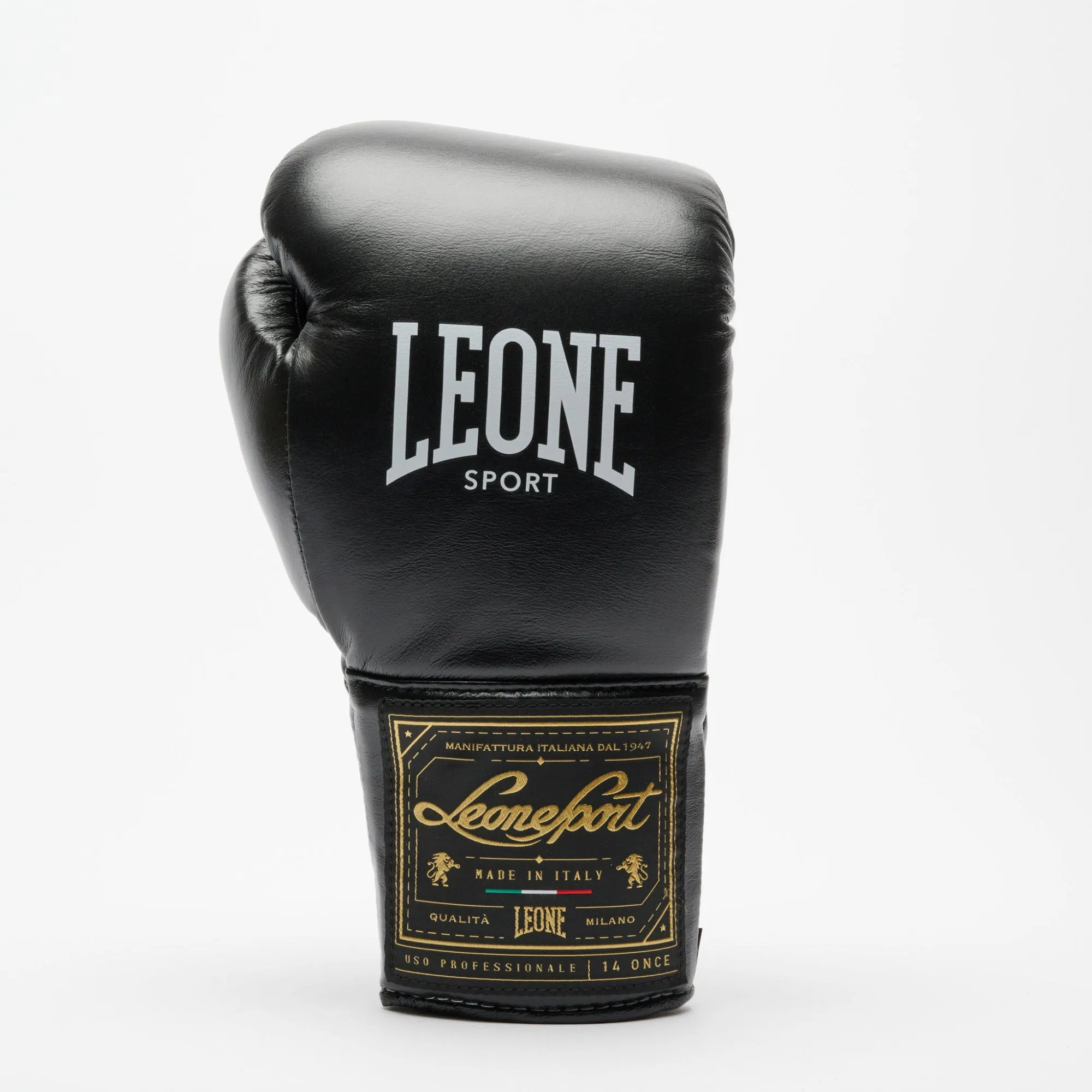 LEONE ORLANDO CLASSICO BOXING GLOVES LACES-BLACK