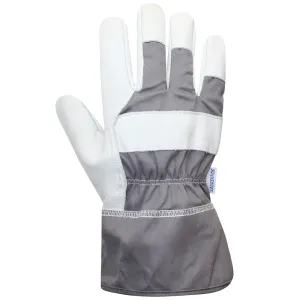 Lined Palm Cowhide/Cotton Gloves - 3067