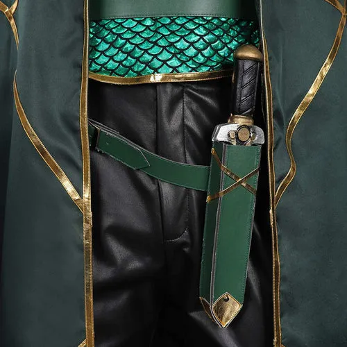 Loki Agent of Asgard Halloween Outfit Cosplay Costume
