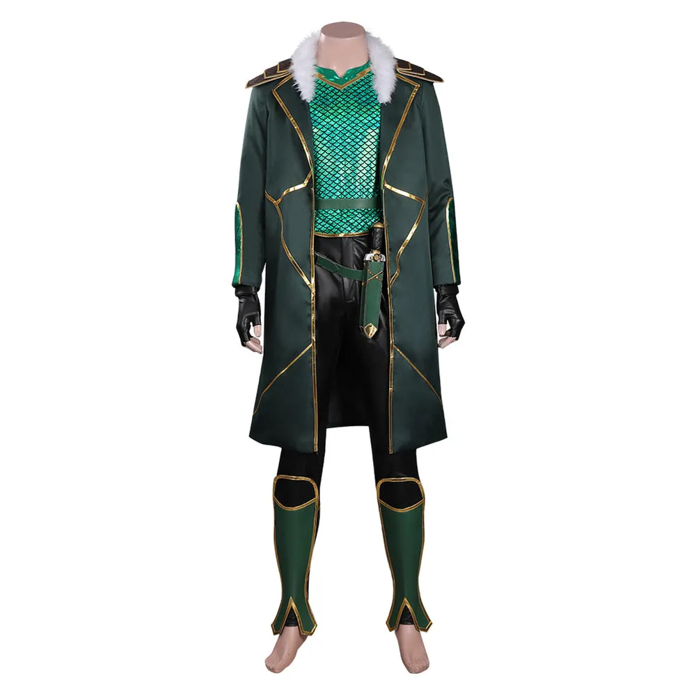 Loki Agent of Asgard Halloween Outfit Cosplay Costume