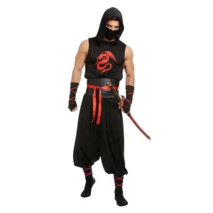 Masked Ninja Mens Costume