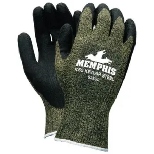 MCR Safety KS-5 Gloves, Large, Green/Black, 9389L