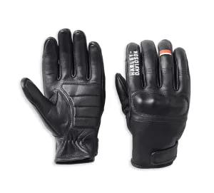 Men's South Shore Leather Gloves - Black