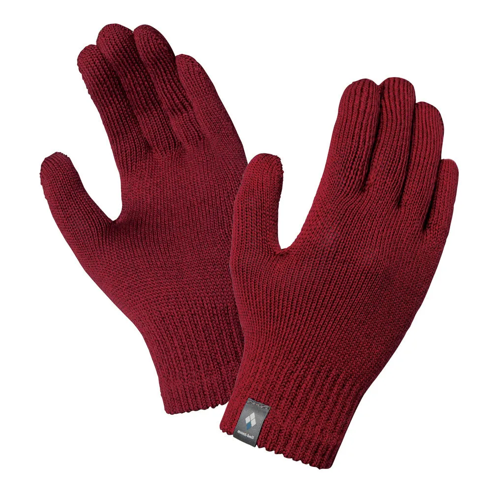 Montbell Merino Wool Gloves Kid's