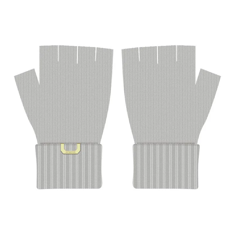 New Chinese Style Knitted Gloves for Men – Autumn/Winter Outdoor Thermal, Touchscreen, Anti-Slip, Cycling, Student Style (Model DZ80)