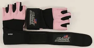 NEW Schiek 540P Platinum Weightlifting Glove - Wrist Wraps Womens Pink Gloves