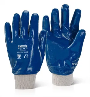 NITRILE KNITTED WRIST FULLY COATED HEAVY WEIGHT