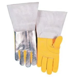 ORS Nasco High Heat Welding Gloves, Top Grain Cowhide, X-Large, Buck Tan, 650H-XL