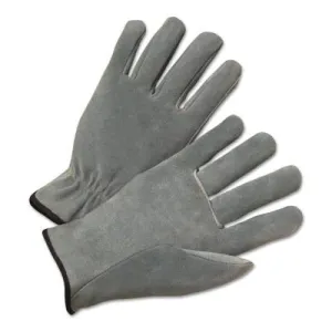 ORS Nasco High Heat Wool-Lined Gloves, Thermaleather, Brown, Large, 44WL