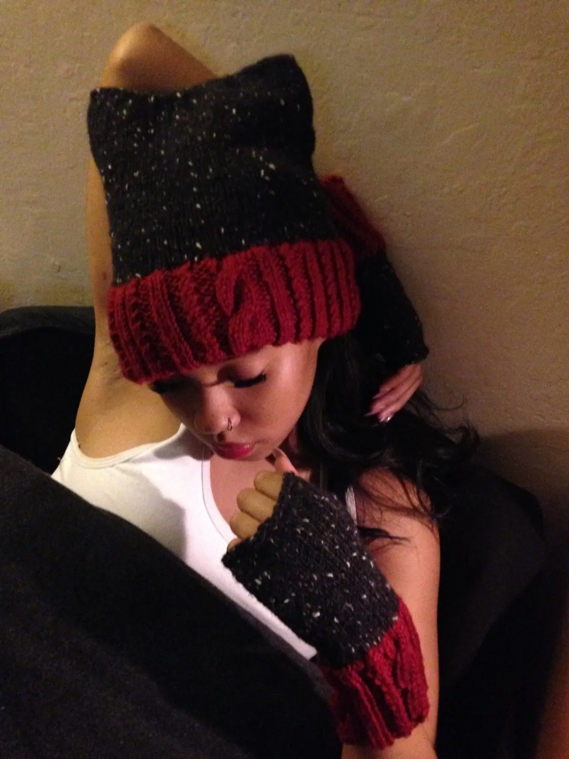 PATTERN Cabled & Twisted – Hat and Fingerless Mitts
