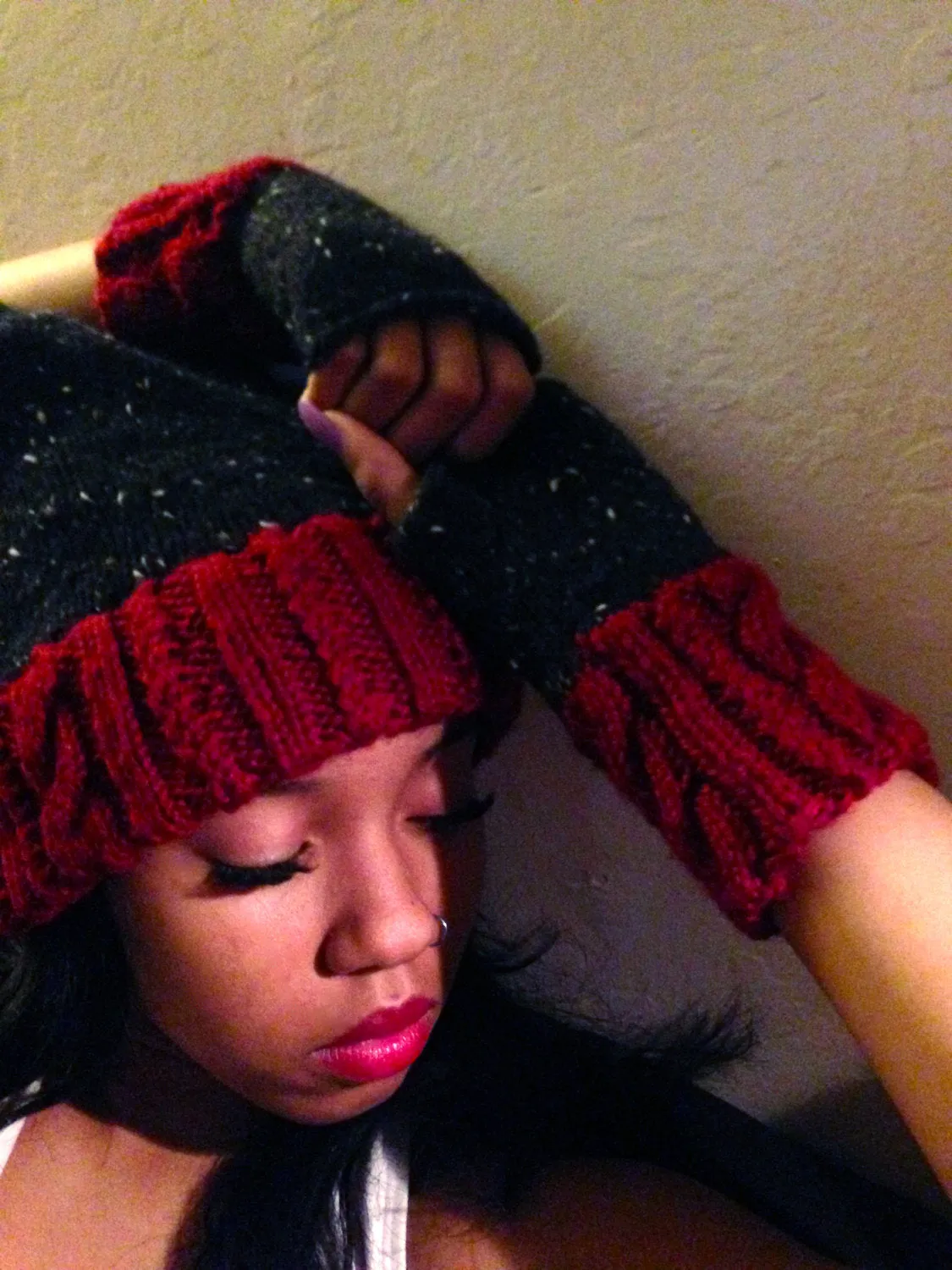 PATTERN Cabled & Twisted – Hat and Fingerless Mitts