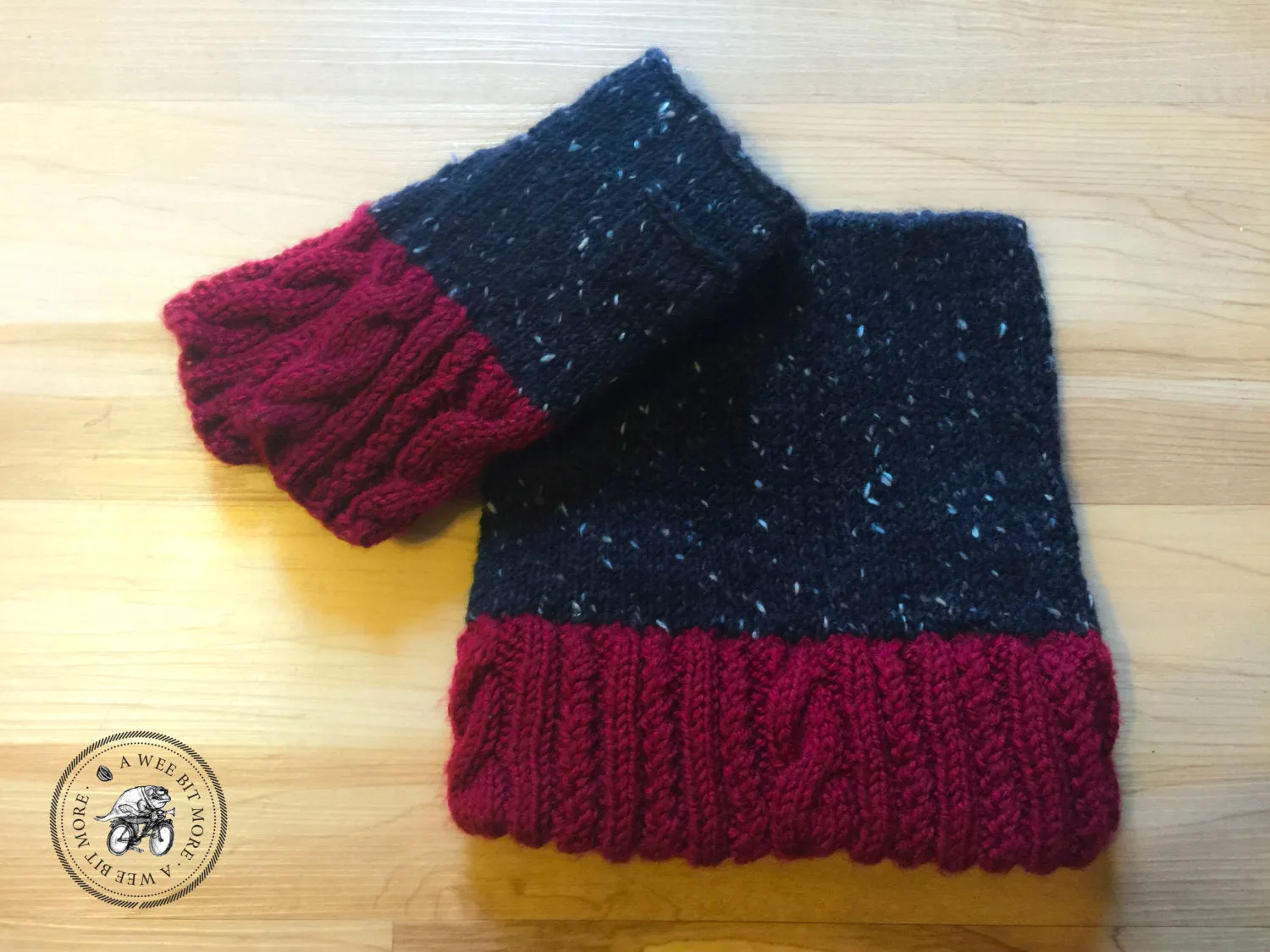 PATTERN Cabled & Twisted – Hat and Fingerless Mitts
