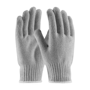 PIP 35-G410 Heavy Weight Seamless Knit Cotton/Polyester Glove, Gray, Pair of 12