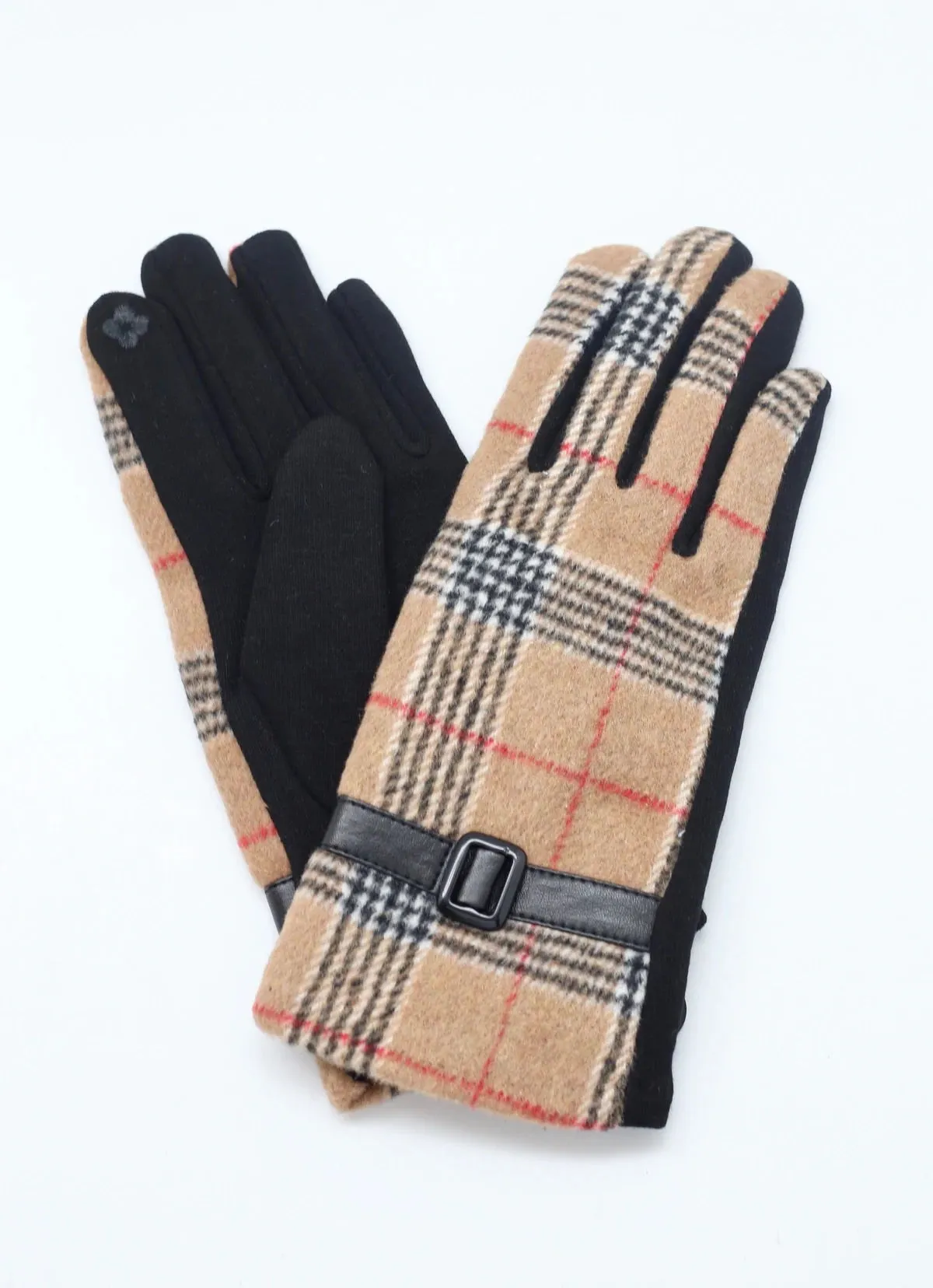 Plaid Gloves