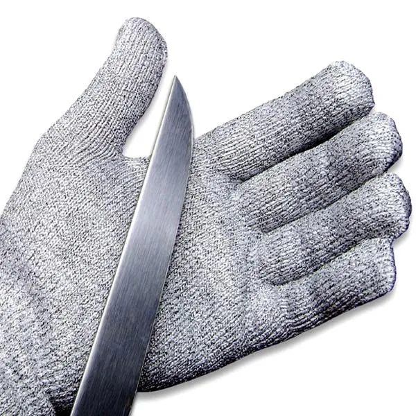 Polyethylene Food-Safe Cut Resistant Safety Gloves With EN388 Level 5 Protection