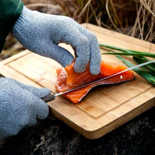 Polyethylene Food-Safe Cut Resistant Safety Gloves With EN388 Level 5 Protection