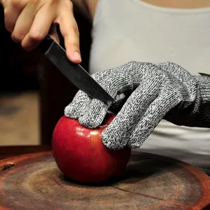 Polyethylene Food-Safe Cut Resistant Safety Gloves With EN388 Level 5 Protection
