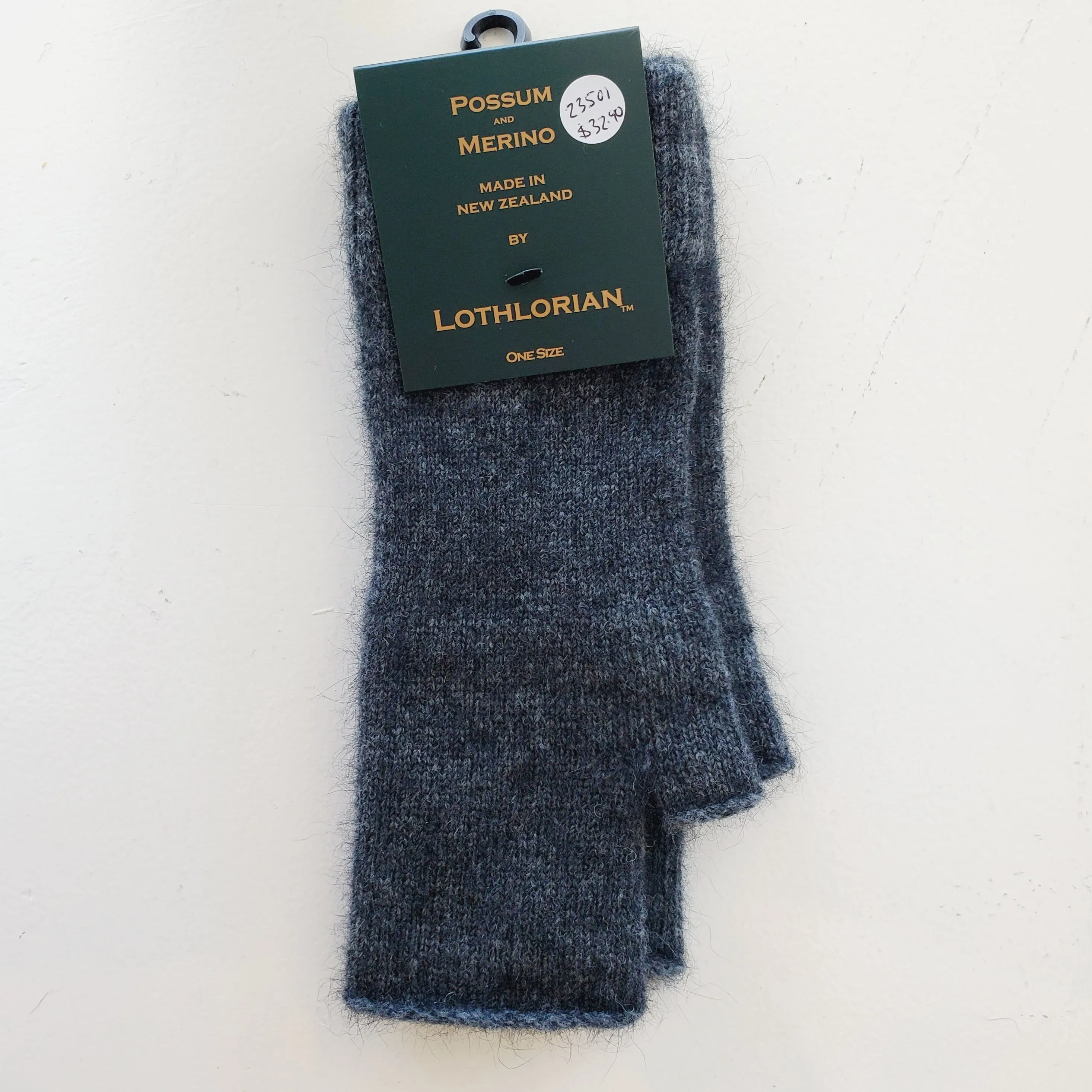 Possum and Merino Fingerless Mitten - Colours