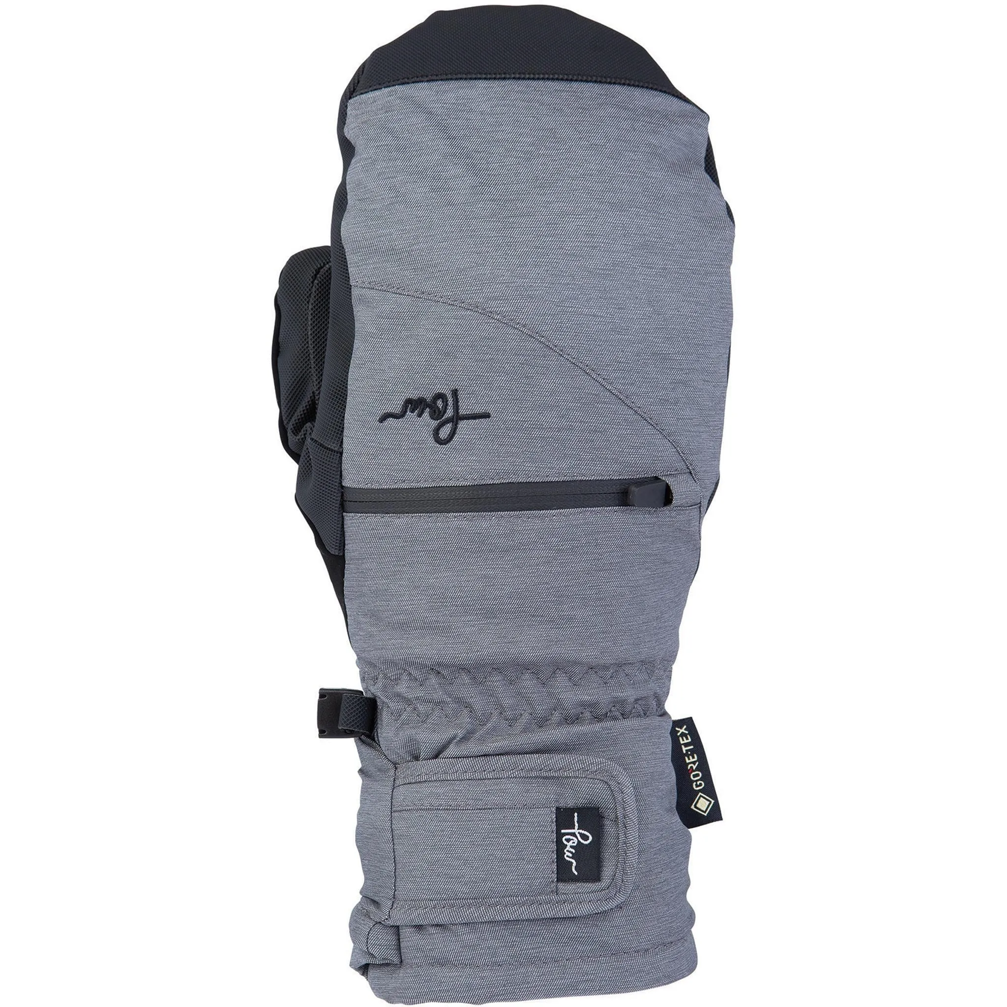 POW Womens Cascadia GTX Short Mitt Grey 2025