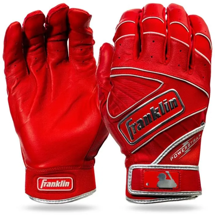 Powerstrap Chrome Batting Gloves