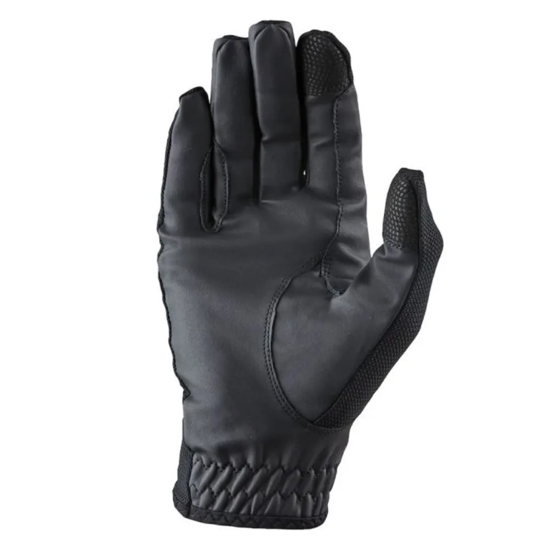 Pull On Cool Mesh Gloves - Black