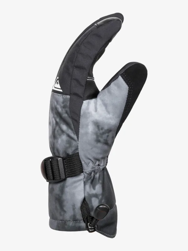 Quiksilver Boys Mission Insulated Snowboard/Ski Gloves