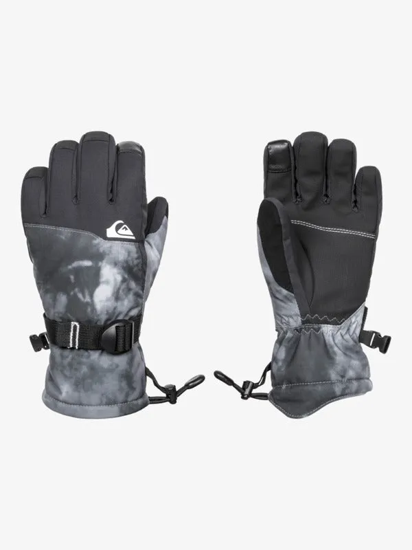 Quiksilver Boys Mission Insulated Snowboard/Ski Gloves