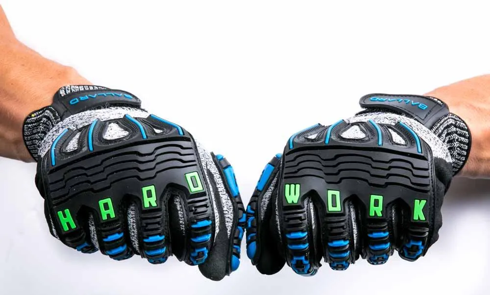 "Hard Work" Gloves