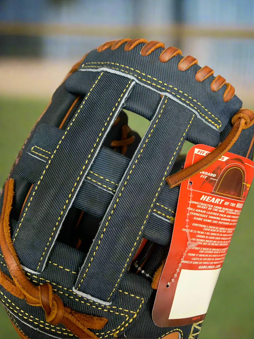 Rawlings Pro Label Denim Heart of the Hide 12.75" PRO3039-6D Baseball Glove