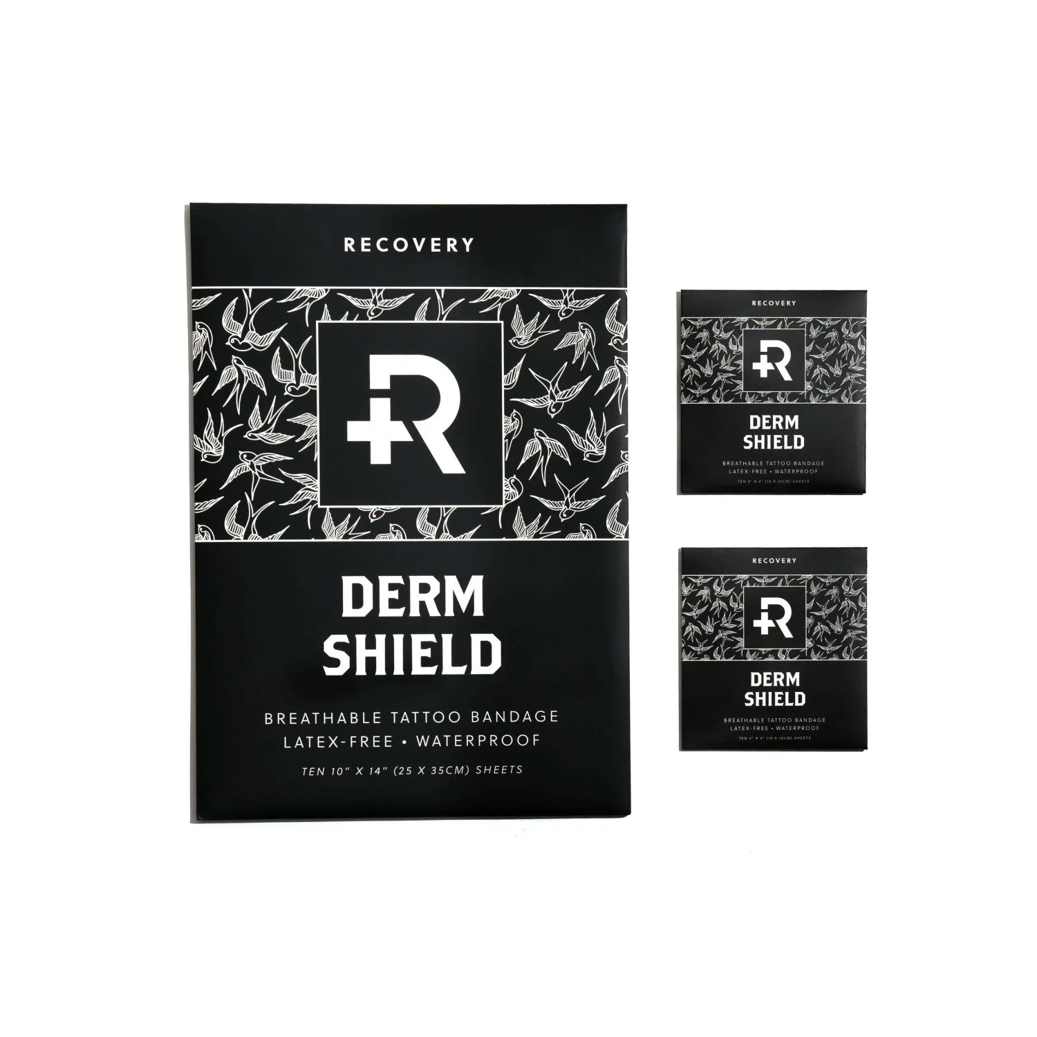 Recovery Derm Shield - 10 Pack Sheets