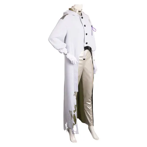 Reverse Medicine Pocket Women White Coat Cosplay Costume