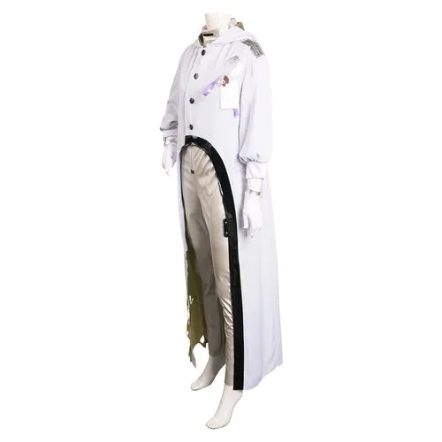 Reverse Medicine Pocket Women White Coat Cosplay Costume