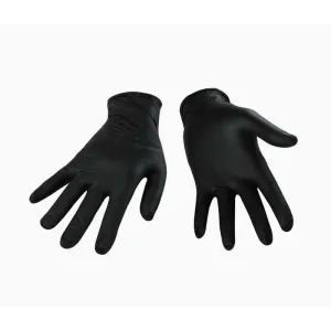 RiteTouch - 5mil XX-Large Black PF Nitrile Gloves Shield, 100/bx, 10bx/cs - 3531004