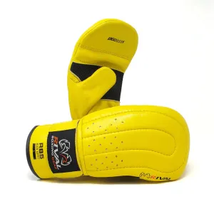 RIVAL RB5 BAG MITTS-YELLOW