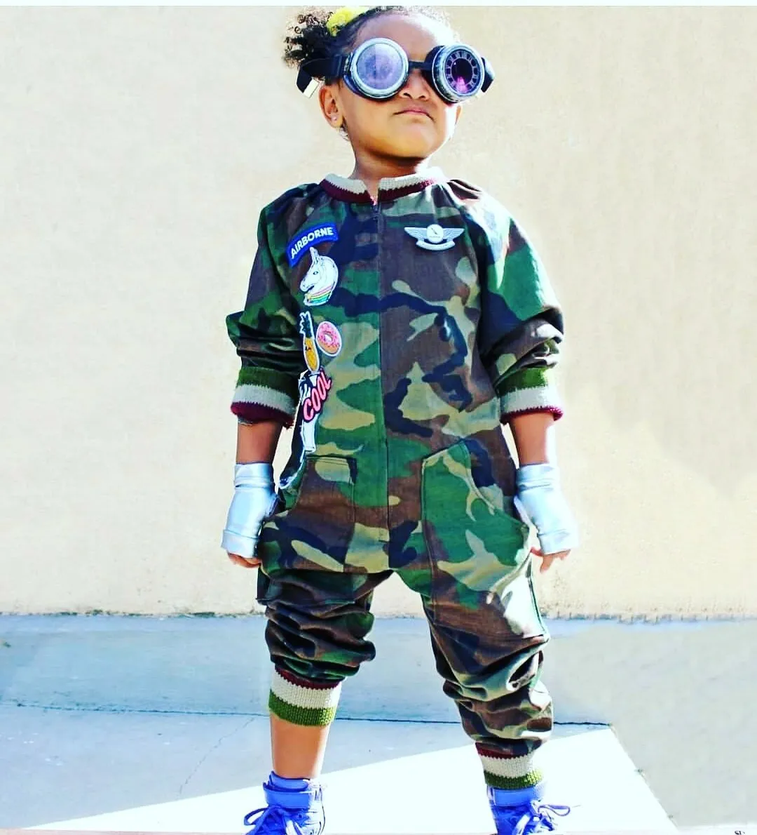Rockstar Studded Vegan Leather custom fingerless gloves for kids and Adults